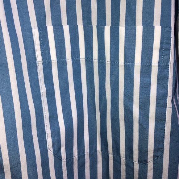 Scott Barber Blue & White Button Down Mens XL - Picture 5 of 6